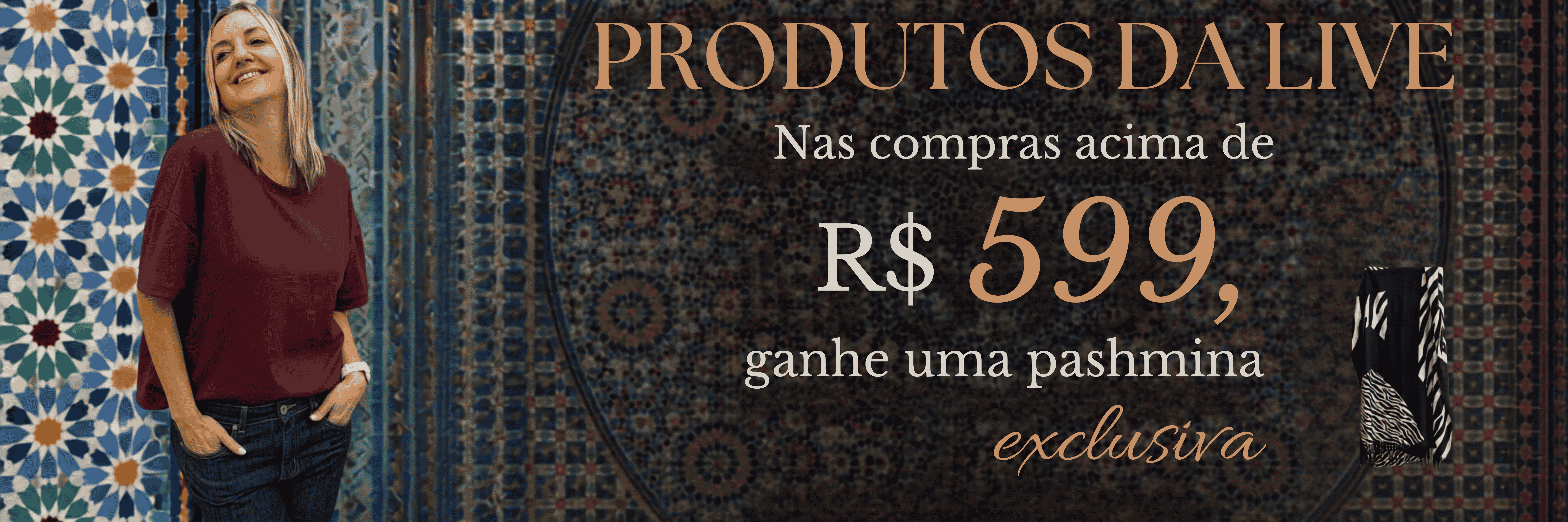 Produtos da Live